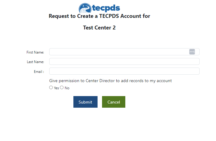 <img alt="request to create a TECPDS account" /> 